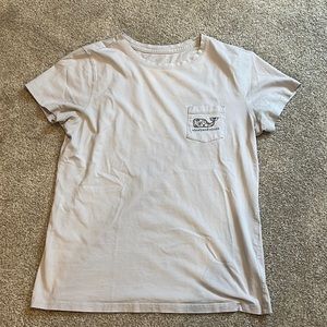 Women's Vineyard Vines Baby Blue Shirt Whale